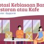 INFOGRAFIS: Adaptasi Kebiasaan Baru di Restoran atau Kafe