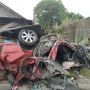 Viral TKP Kecelakaan Maut di Jalan Magelang, Korban Terkapar, Mobil Hancur