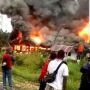 Tak Terima Pengumuman Hasil CPNS, Kantor Disnaker Keerom Dibakar Massa