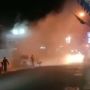 Viral Mobil Terbakar di Jalan Kaliurang, Diduga karena Korsleting