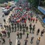 Ribuan Tentara dan Polisi Bersiap 'Sambut' Demo Buruh Tolak UU Cipta Kerja