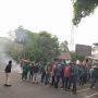 Bakar Ban, Mahasiswa Kembali Gerudug DPRD Jawa Barat