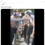 Viral Video Demonstran Tolak UU Cipta Kerja Dipukuli Polisi Pakai Rotan