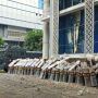 Demo Tolak UU Cipta Kerja Bentrok di Medan, Tiga Polisi Terluka