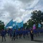 Dua Buruh Demonstran di Kepri Reaktif Covid-19 Dievakuasi ke RSKI Galang
