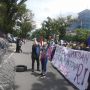 Demo Tolak UU Cipta Kerja di Medan, Massa Sebut DPR Tak Pro Rakyat
