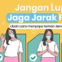 INFOGRAFIS: Jangan Lupa Jaga Jarak Fisik!