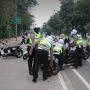 Ditinggal Dekat Patung Kuda, 69 Motor Demonstran Diangkut ke Polda Metro