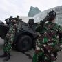 10.587 Aparat Gabungan TNI-Polri Jaga Ketat Demo Setahun Jokowi-Maruf