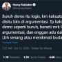 BEM Unair Siap Fasilitasi Debat Henry Subiakto vs Airlangga Pribadi