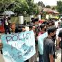 Polisi Halangi Jurnalis Liput Demo Cipta Kerja, Polres Pandeglang Digeruduk