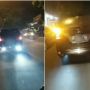 Viral Aksi Toyota Avanza Pakai Lampu Tembak, Endingnya "Ditandai" Warganet