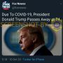 CEK FAKTA Presiden AS Donald Trump Meninggal karena Covid-19?