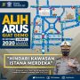 Hindari Istana Merdeka Ada Demo Mahasiswa, Ini Rekayasa Lalu Lintas Jakarta