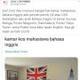 Kamar Mahasiswa Jadi Trending Topic Twitter, Pasang Dekorasi Sesuai Jurusan