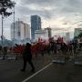Massa Buruh Balik Kanan, Mahasiswa Masih Demo Tolak UU Ciptaker