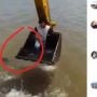 Viral Sosok Misterius Terekam Dalam Air, Netizen: Orang Mandi Kok Direkam?