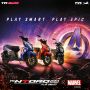 Cakep Betul, Begini Wujud Motor Matik TVS Edisi Pahlawan Super Marvel