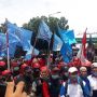 Longmarch ke Kawasan Istana, Buruh: Omnibus Law Lebih Berbahaya dari Covid!