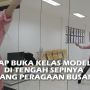 Tetap Buka Kelas Modeling di Tengah Sepinya Ajang Peragaan Busana