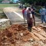 Ratusan Rumah di Langkat Terendam Banjir, Empat Jembatan Putus