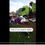 Mobil PJR Terlindas Tronton di Tol, Netizen Kirim Doa Buat Sopir Truk..