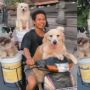 Santuy Ajak Anjing Naik Motor, Aksi Pria Bali Ini Mendunia
