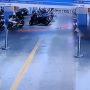 Bikin Merinding! Motor Di Parkiran Bergerak Sendiri Tanpa Pengendara