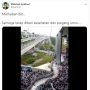 Merinding, Video Ribuan Orang Jemput Habib Rizieq di Bandara Soetta