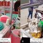 Bikin Geli! Viral Gerobak Susu Kedelai Dikerumuni Lebah, Dagangan Laris