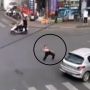Viral Ulah Pengemudi Mobil Sambil Mabuk, Guling-guling di Perempatan Jalan