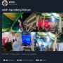 Totalitas! Aksi Biduan Acara Pernikahan Joget Heboh sampai Panjat Genteng