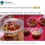 Dijual Kemasan Gelas, Mie Ayam di Bantul Ini Harganya Cuma Rp2000 Saja