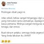 Ienas Tsuroiya Kesal, Nama Gus Mus Dicatut Lagi dalam Tulisan Provokatif