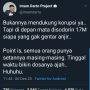 Imam Darto Dihujat soal Korupsi Mensos Juliari: Hati-hati Ngomong G*blok!
