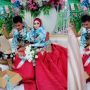 Pengantin Baru Ini Diberi Kalung Lembaran Uang, Warganet: Resepsi Sultan
