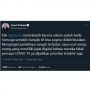 Ernest Prakasa: yang Tidak Percaya Covid-19, Jadikan Prioritas Akhir Saja!