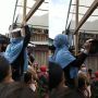 Viral Emak-emak Heboh Nonton Penghitungan Suara, Publik: Kayak Nonton Bola
