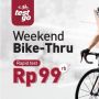 Weekend Bike Thru, Eka Hospital Layani Rapid Tes bagi Pesepeda
