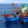 2 Kapal Berbendera Vietnam Terciduk Curi Ikan di Perairan Natuna Utara