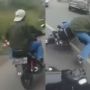 Banyak Tingkah, Nasib Pemotor Ini Malah Berujung Ngenes