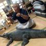 Ngeri, Selama 39 Tahun Keluarga Ini Hidup Bersama Buaya Sepanjang 2 Meter