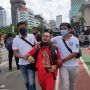 Diciduk Polisi saat Demo, Pendukung Habib Rizieq Berdarah-darah