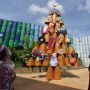 Pohon Natal Berbahan Drum Bekas