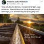 Jelang Resuffle Kabinet, Jokowi Tulis Cuitan: Yang Baru Harus Lebih Baik...