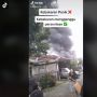 Gagal Presentasi Gegara Rumah Tetangga Terbakar, Reaksi Gadis Ini Disorot