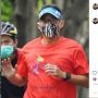 Sembuh dari Covid-19, Sandiaga Uno Pamer Foto Lari Pagi Pakai Masker