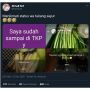 Kocak! Pesan Tukang Sayur ini Bikin Pelanggannya Terhibur