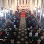 Suasana Khidmat Ibadah Misa Natal 2020 di Gereja Katedral Bogor