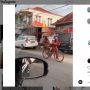 Auto Baper! Momen Suami Dorong Sepeda yang Dinaiki Istri Bikin Publik Iri